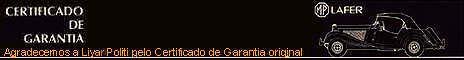 Certificado de Garantia